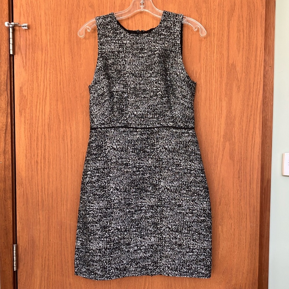 JCREW Black and White Dress - Size 6